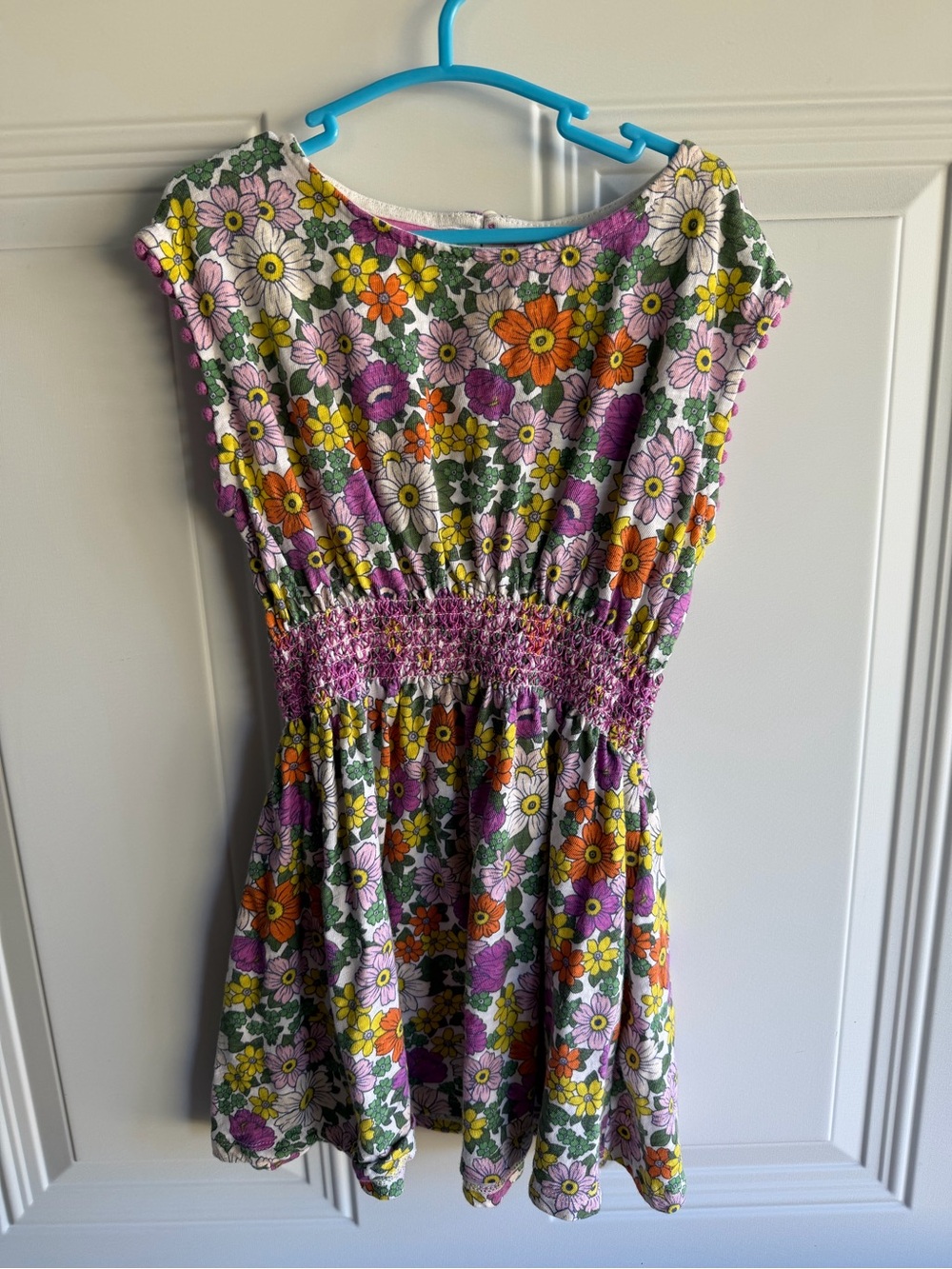 Mini Boden Floral Tunic  Size 5-6